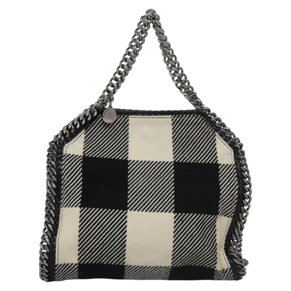 Stella Mccartney Cotton Chain Handbag Black